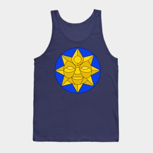 Sun of Abundance (royal blue) Tank Top